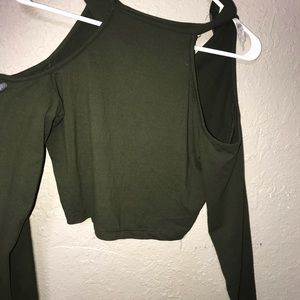 Crop top long sleeve